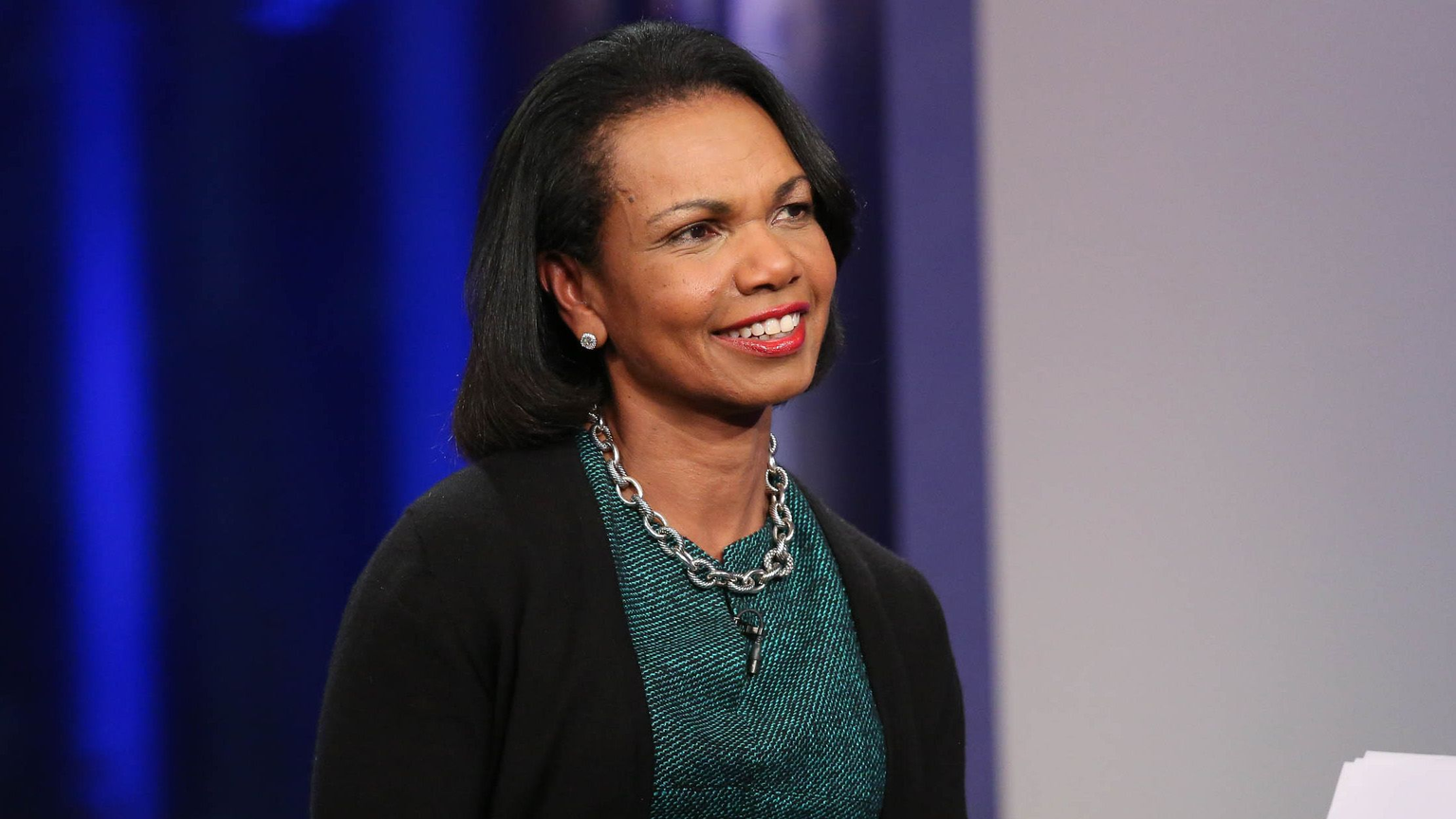 Condoleezza Rice official portrait biography